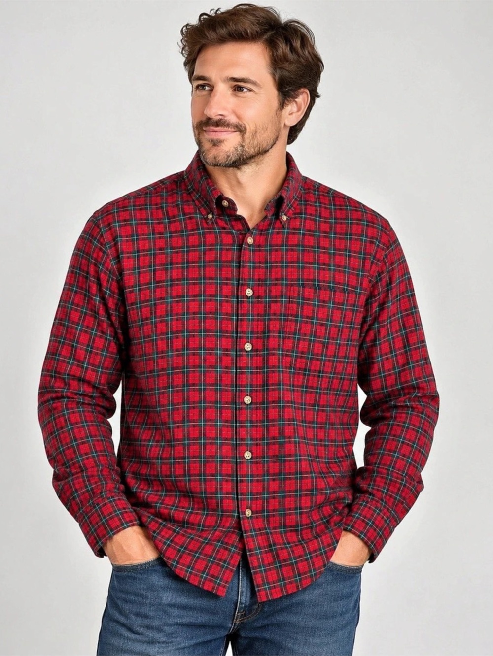 Pendleton Sir Pendleton Heritage Scotsman Ruthven Tartan Shirt XL